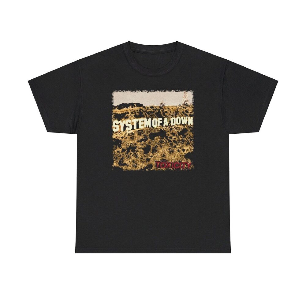 Toxicity Tribute Shirt Black Tee